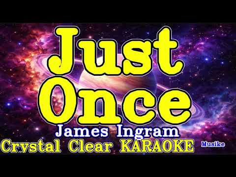 Just Once karaoke