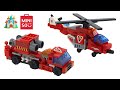 LEGO City Fire Rescue Helicopter, Exhaust Truck - Speed Build | Unofficial LEGO