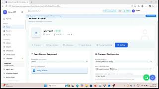 How to Manage Students in Micron ERP | Student Management Screen Recording screenshot 3