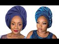 TRENDING SIDE FAN & TWIST OWAMBE GELE | OWAMBE GELE SERIES