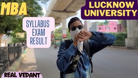 lumet 2022 | HOW WAS MY EXAM🤔 | lumba | lucknow university | syllabus | result | exam | mba