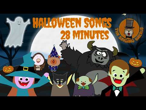 The Singing Walrus | Halloween Song Compilation | 28 Minutes