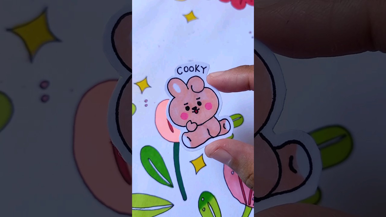 BT21 COOKY STICKER 