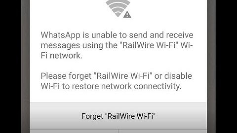 WhatsApp is unable to send and receive messages using the Wi-Fi network |Sign in to use Wi-Fi