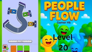 People flow level 20 hard level Walkthrough Solution 