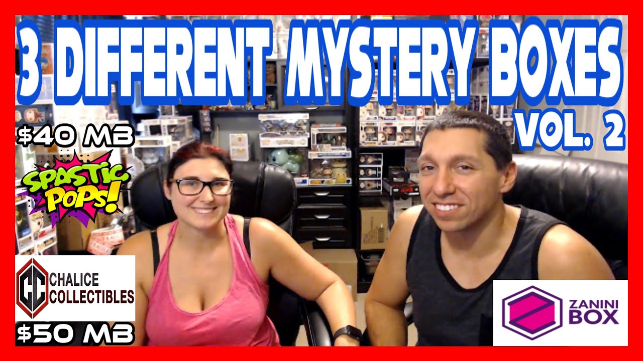 AD ICON Chalice POP Mystery Box ! Spastic POPS $40 Pop Mystery box! Zanini Box August PINS !