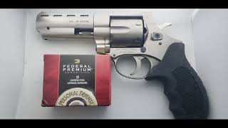 Federal Hydra Shok 357 Magnum 158gr Gel Test 4 Inch