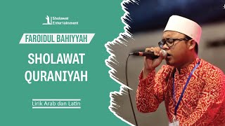 Sholawat Quraniyah - Faroidul Bahiyyah | Lirik Sholawat