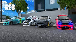 REBAIXADOS ELITE BRASIL | I BUILT MY GARAGE WITH 4 CUSTOM CARS screenshot 4