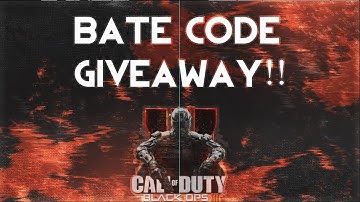 Black ops 3 Beta Code GIVEAWAY!!