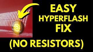 NC MX-5 Miata LED Indicator Hyperflash Fix In Just 7 Minutes EASY | LED Turn Signals | Tach On Red