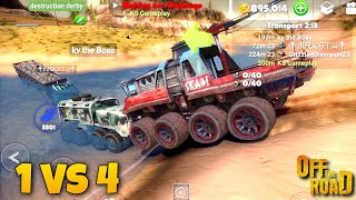 Titanium Vs Icebreaker Online Multiplayer | Off The Road OTR Offroad Car Driving Game Gameplay HD screenshot 3