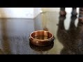How to make a Walnut and Copper Ring | DIY | 4K
