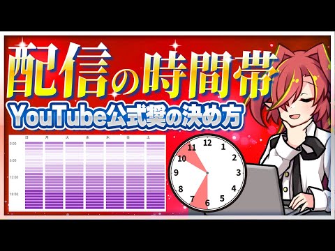 【公式見解】同接数が伸びるベストな配信の時間帯の決め方を徹底解説！YouTube公式が推奨するアナリティクスの見るべき点！！【VTuberクエスト】 #アニメ
