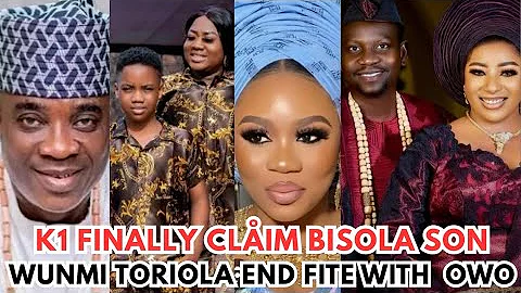 At last K1 De Ultimate Finally Accepts Bisola Badmus’ Son | Wunmi Toriola Kneels to Beg Afeez Owo