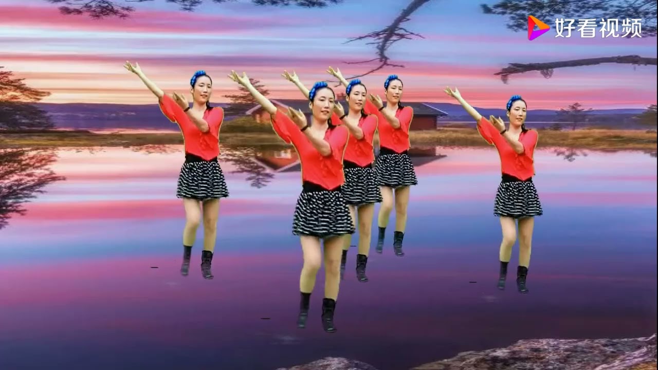 优美背面广场舞《美酒加咖啡》70,80,90现在有在听这首经典金曲吗？