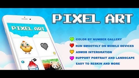 Pixel Art | Color By Number | Unity Source Code for Sale | sellmyapp com