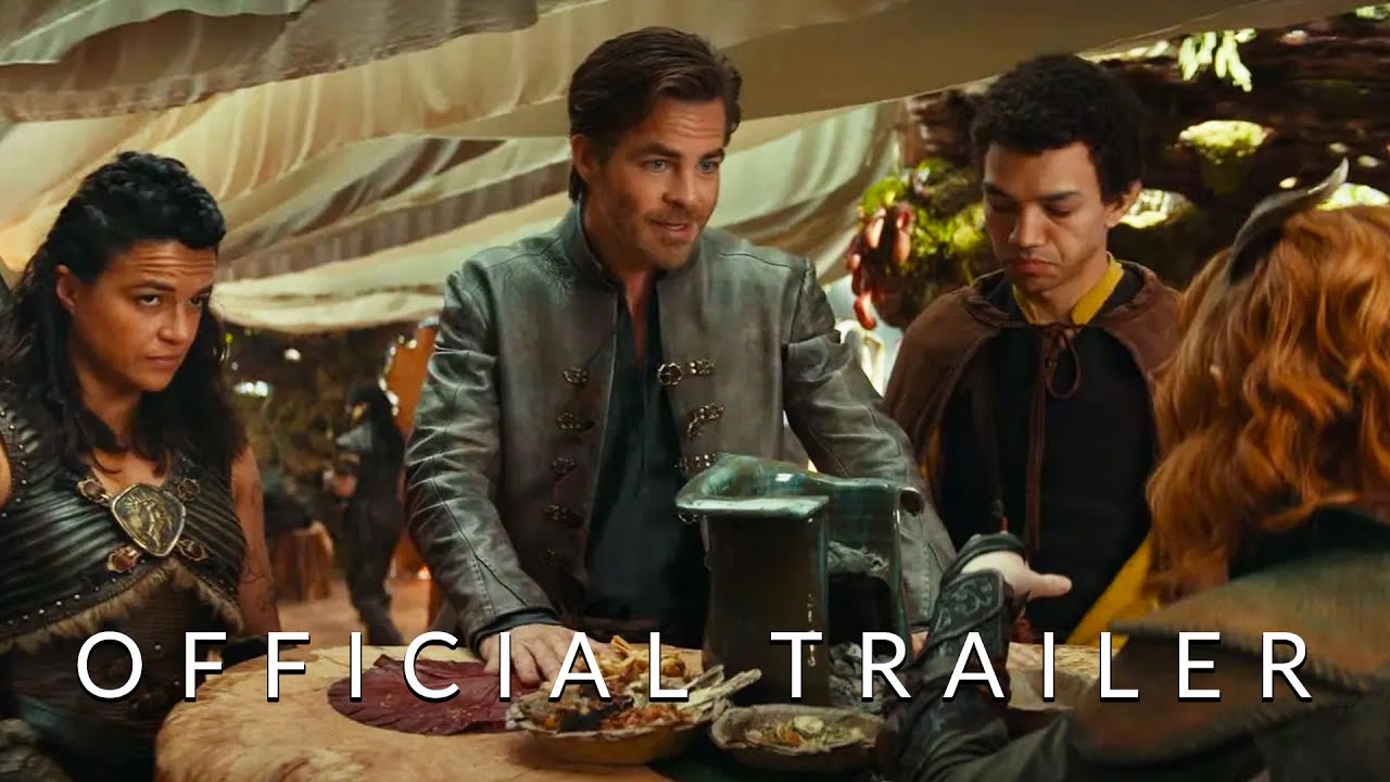 Dungeons & Dragons: Honor Among Thieves - Official Trailer (2023) Chris Pine, Michelle Rodriguez