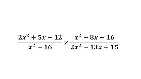 Multiply Rational Expressions: (quad/quad)*(quad/quad) a Not 1