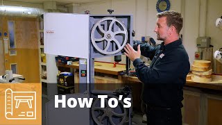 How To's - Set up and fine tune your bandsaw