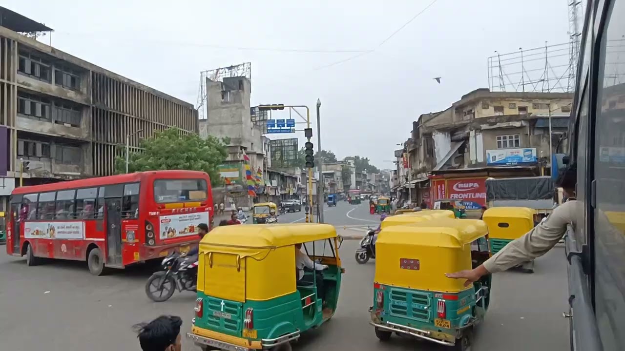  Ahmedabad to Aravalli bus travel 🧳🚌