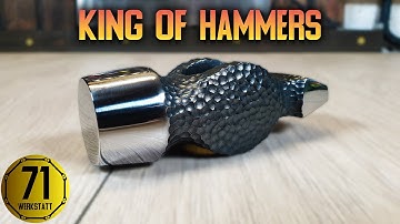 Hammer restoration. Turning old tool into a masterpiece