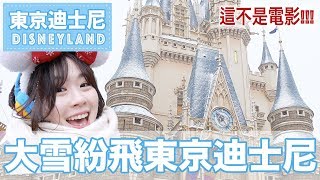 東京迪士尼下雪了！【201929】｜迪士尼樂園｜Tokyo ...