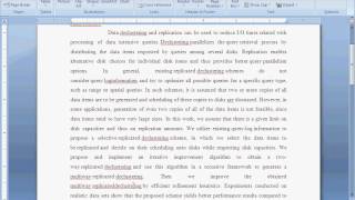 QueryLog Aware Replicated De-clustering