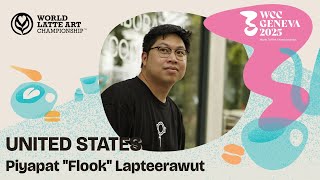 Piyapat "Flook" Lapteerawut, USA | 2025 World Latte Art Championship | Day 2 Semi-Finals