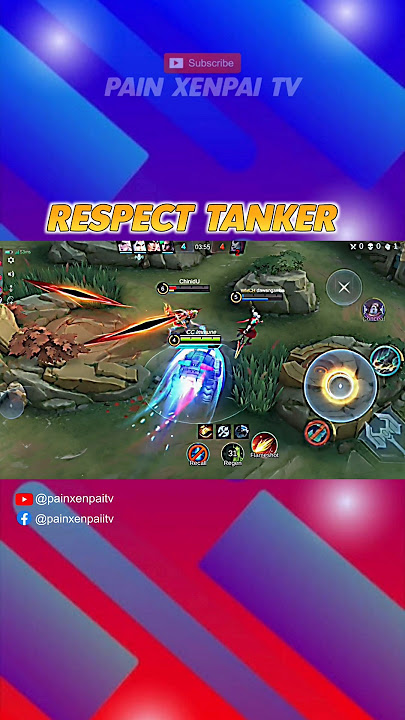 Respect Tank Users #mlbb #painxenpaitv #mobilelegends #mlmemes #fypシ #gaming