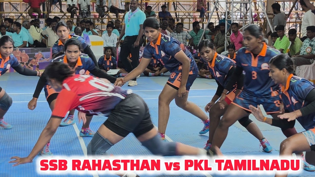 SSB Rahasthan vs PKL Tamilnadu All India Kabaddi Turnament Oddchitranm Tamilnadu