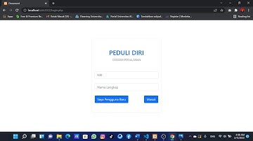 Pembuatan aplikasi catatan perjalanan sederhana UKK 2022 part 3 (Akhir)