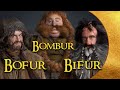 Bifur, Bofur, &amp; Bombur | Tolkien Explained - Dwarves of Erebor