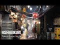 Nishiogikubo, Tokyo on a snowy night【4K Japan Walk】