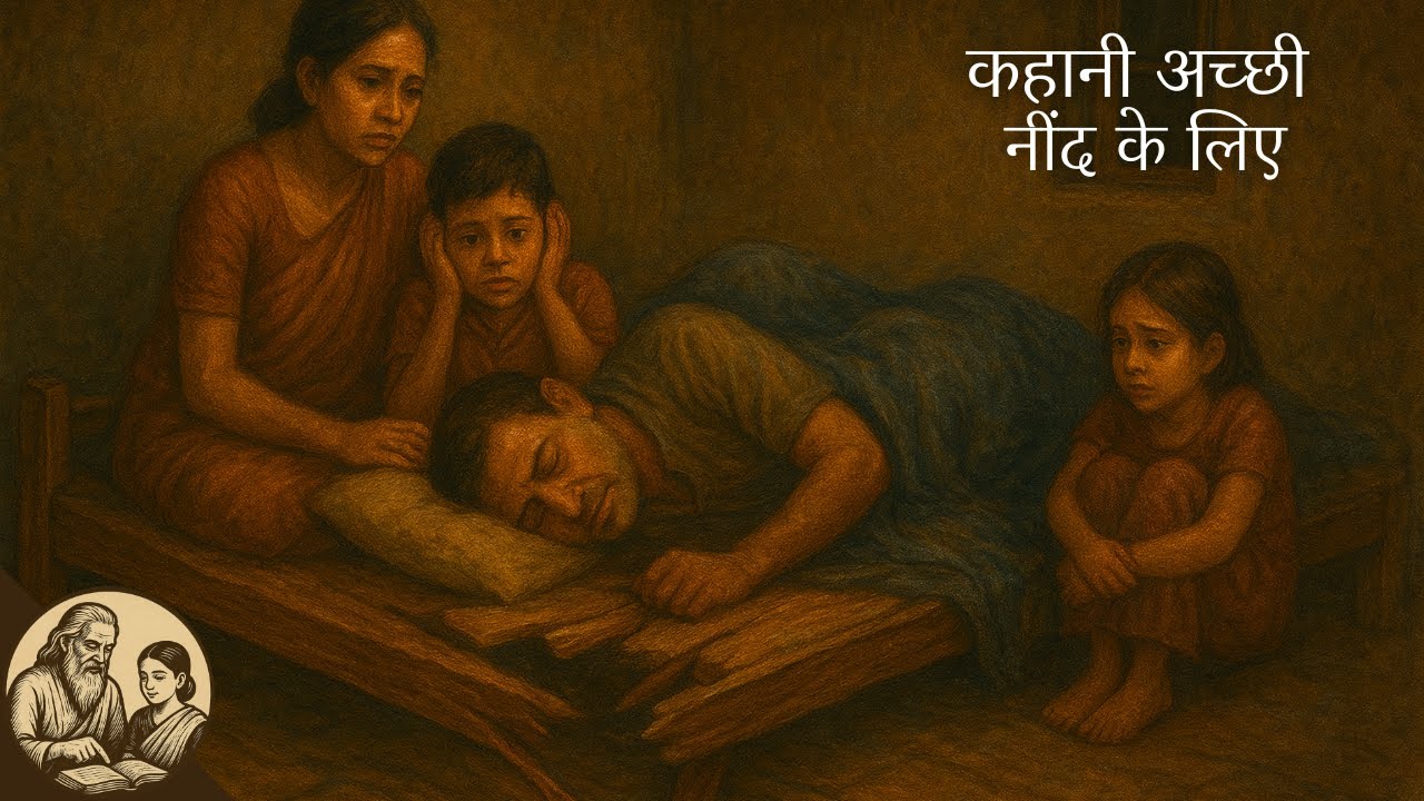 कहानी अच्छी नींद के लिए || टूटी हुई चारपाई: रात में टूटी चारपाई पर सोना