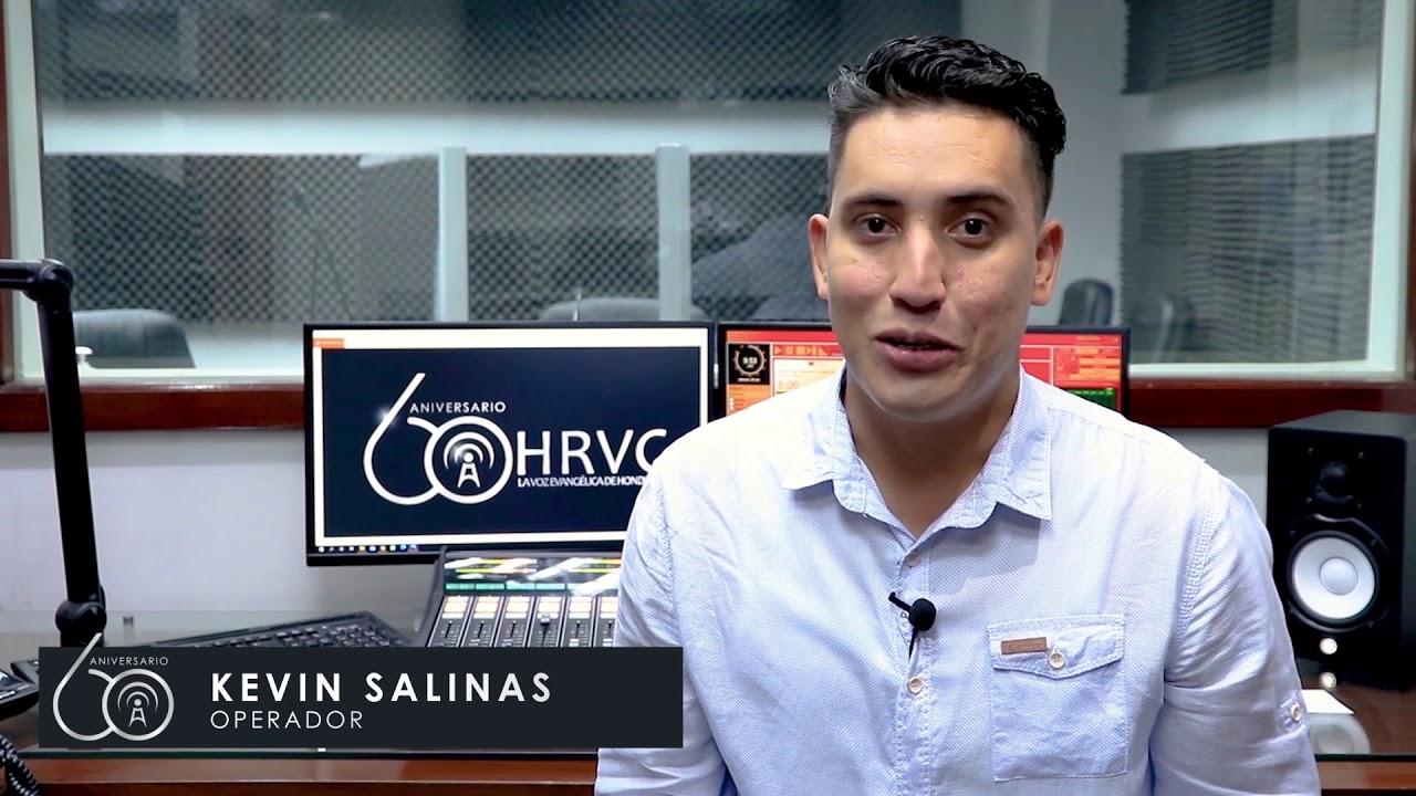 HRVC, 60 Aniversario, Kevin Salinas, Operador y Locutor