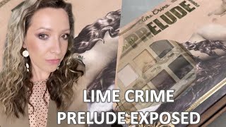 LIME CRIME PRELUDE EXPOSED / доступные палетки, обзор / Marigudik
