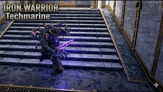 IRON WARRIOR'S TECHMARINE - BOLTER / POWER SWORD - EPIC PVP ZONE CONTROL - SPACE MARINE 2