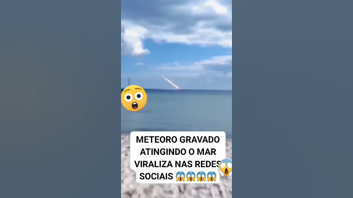 Meteoro Gravado Caindo no Mar #shorts #viral #curiosidades #meteoro #asteoride