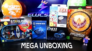 #Unboxing dei miei REGALI di COMPLEANNO! | Elgato, Nintendo, Visore VR!