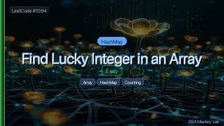 LeetCode 1394: Find Lucky Integer in an Array — The HashMap Trick (C#)
