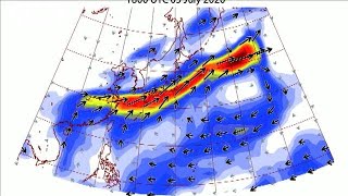 アマゾン川の倍“大気の川”7月豪雨の要因か(20/07/15)