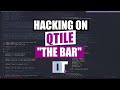 Configuring The Bar In Qtile