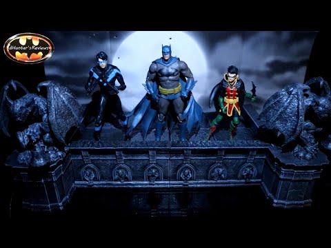 Toys Nest Rooftop Gargoyles 1:12 Diorama City Of Shadows