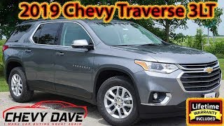 First Look at the 2019 Chevrolet Traverse LT Leather package Review 2019 Chevy Traverse Lt