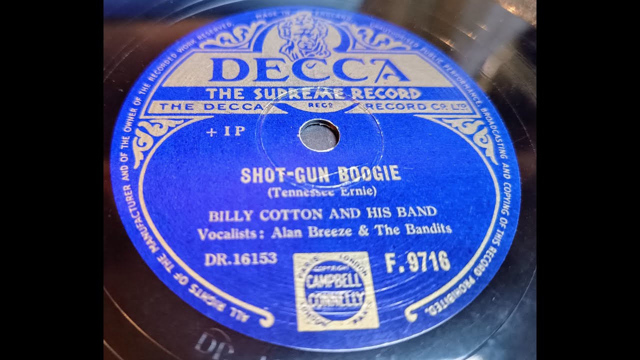 Shot-Gun Boogie - Billy Cotton and his Band - 78rpm