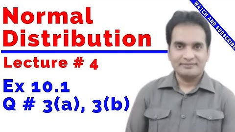 Normal Distribution | Lecture 4 | Muhammad Usman | Statistics Tutorials | In Urdu | Hindi | English