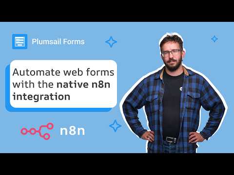 Automate web forms with the native n8n integration