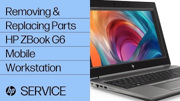 Removing & replacing parts for HP ZBook G6 Mobile | HP Computer Service