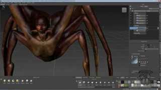 video production blogs - using mudbox to make spider monsters